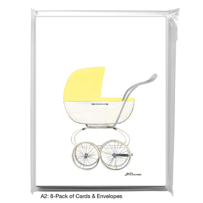 Stroller, Greeting Card (8431)