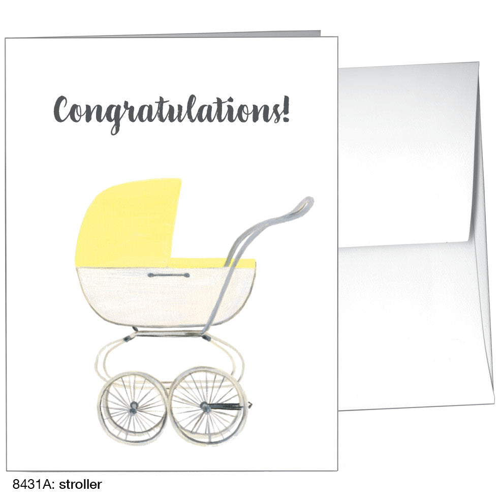 Stroller, Greeting Card (8431A)