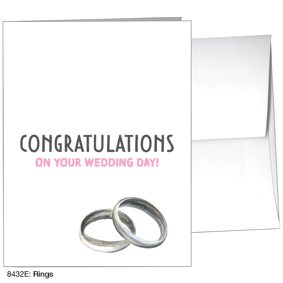 Rings, Greeting Card (8432E)