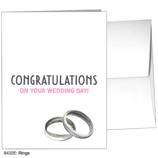 Rings, Greeting Card (8432E)