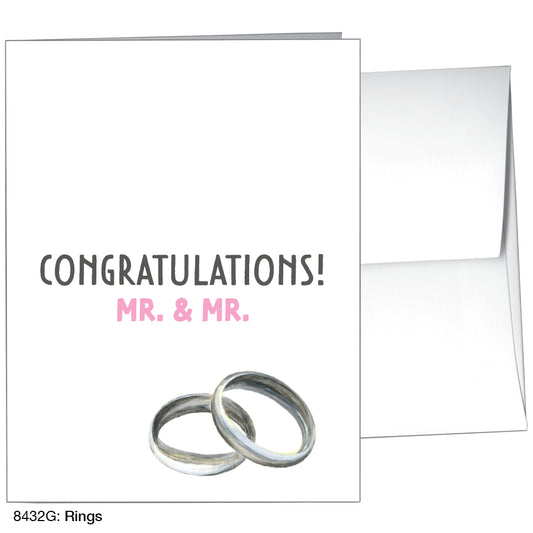 Rings, Greeting Card (8432G)