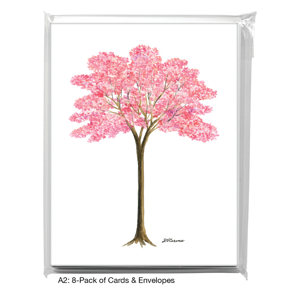 Trumpet Tree, Greeting Card (8433)