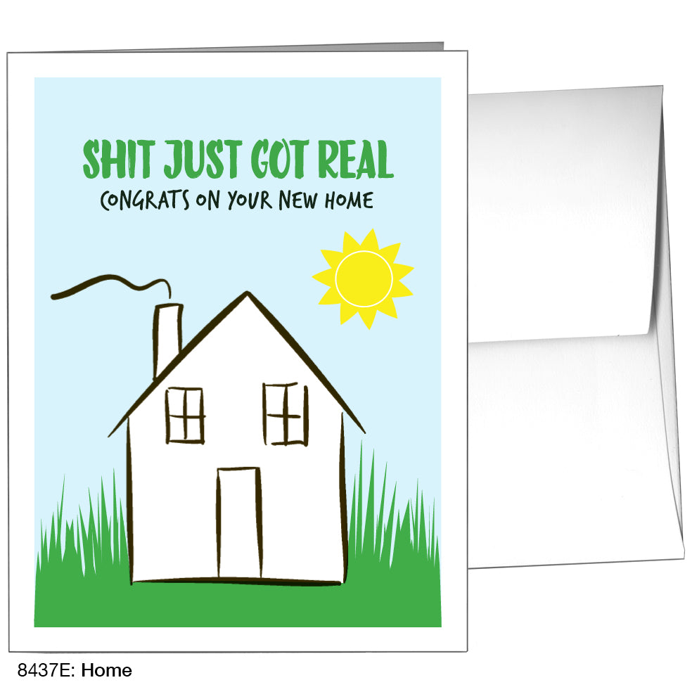 Home, Greeting Card (8437E)