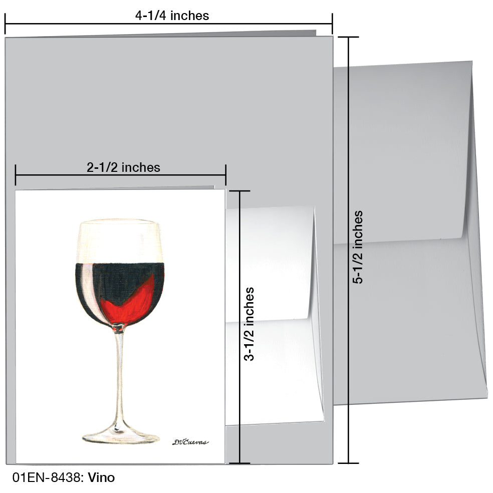 Vino, Greeting Card (8438)