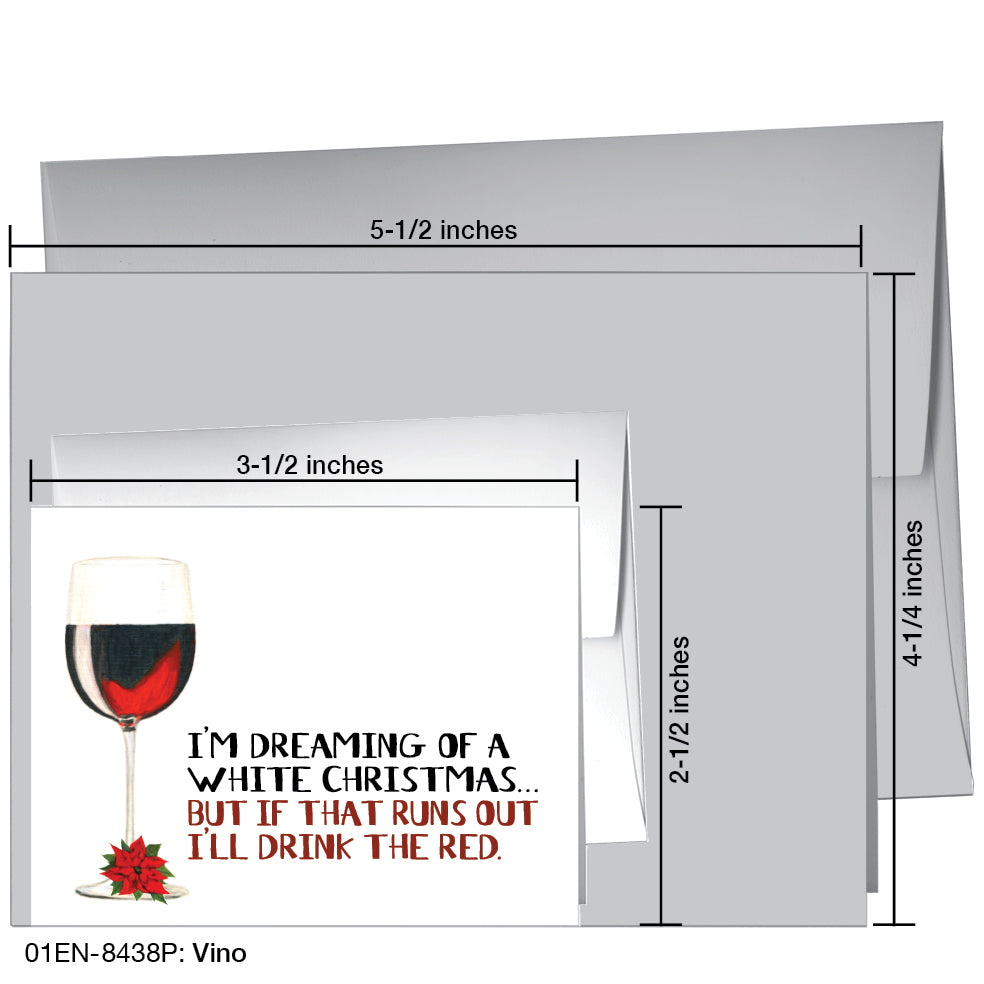 Vino, Greeting Card (8438P)