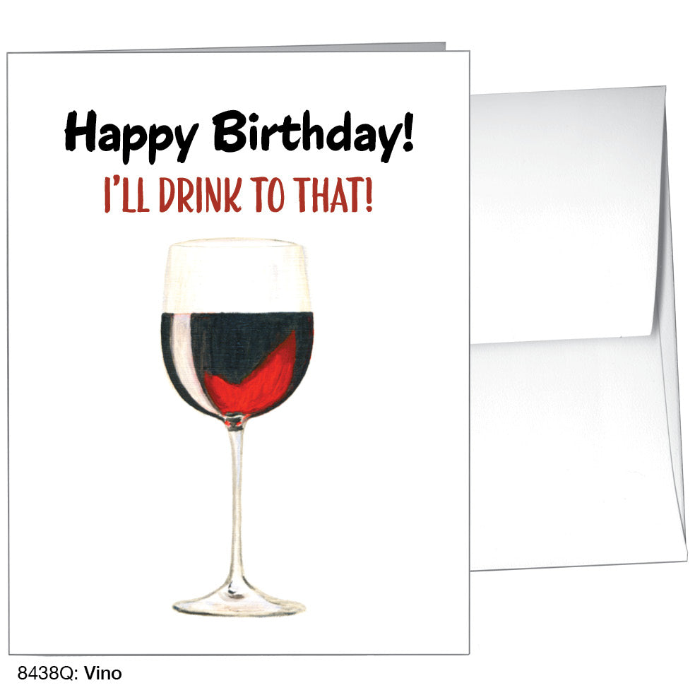 Vino, Greeting Card (8438Q)