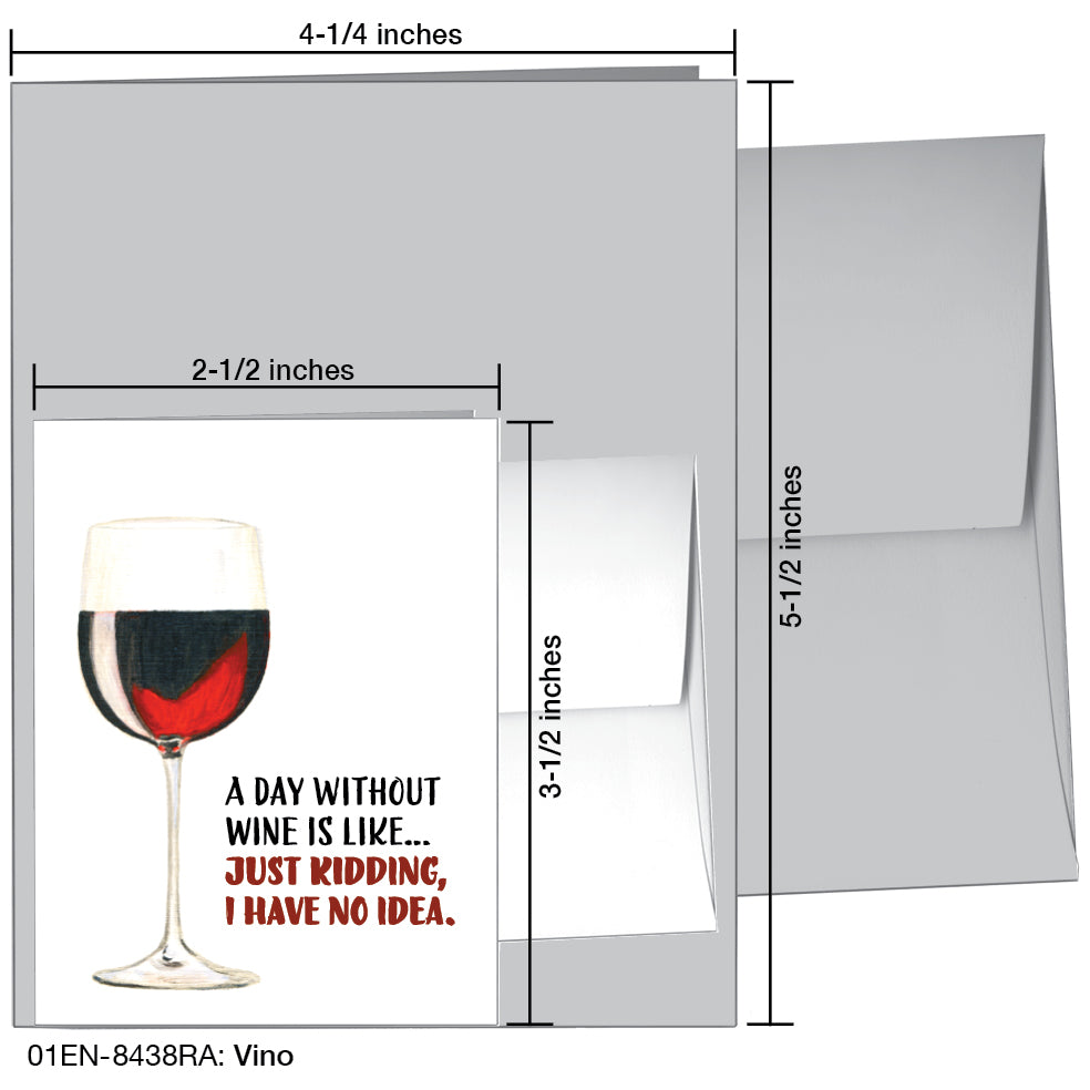 Vino, Greeting Card (8438RA)