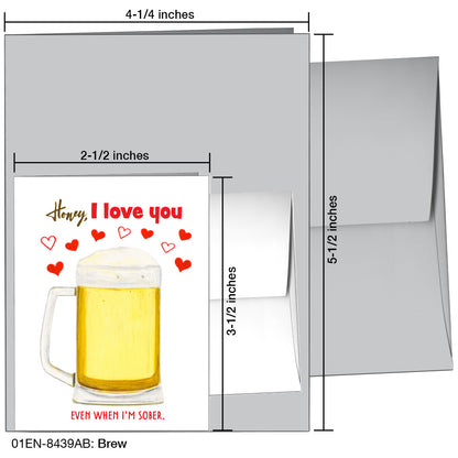 Brew, Greeting Card (8439AB)