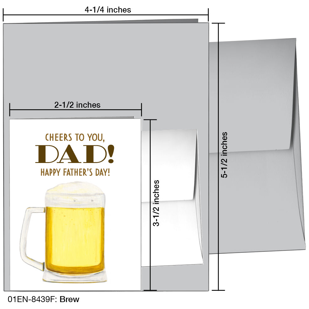 Brew, Greeting Card (8439F)