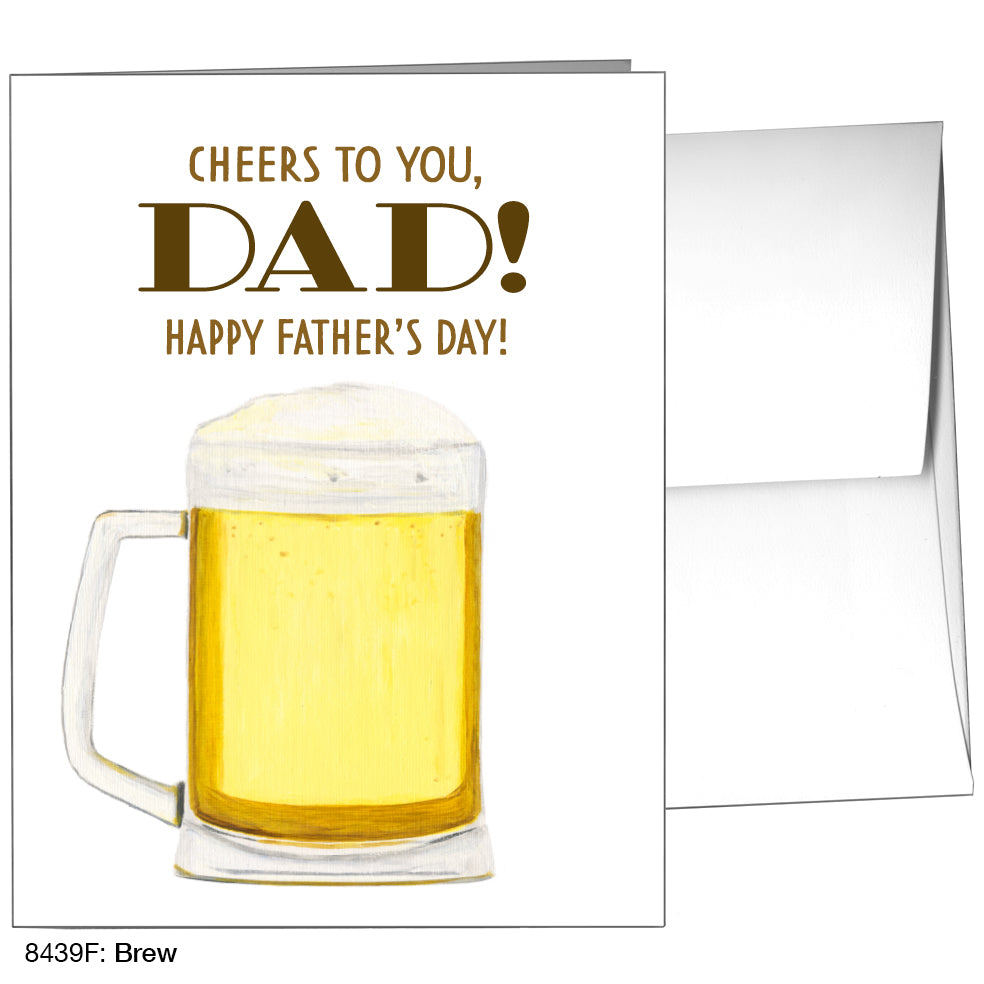 Brew, Greeting Card (8439F)