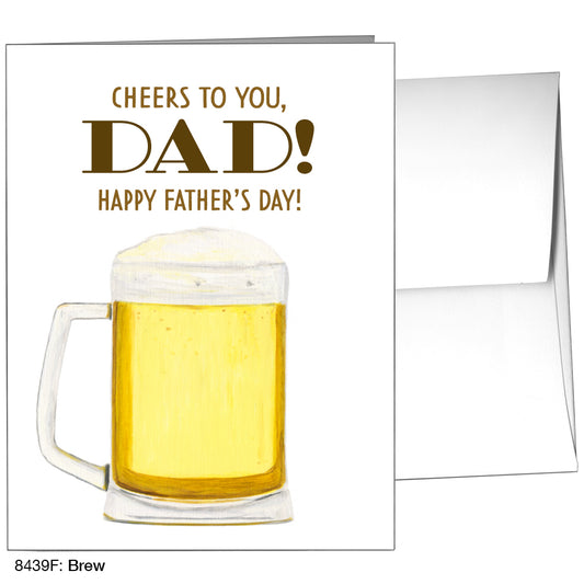 Brew, Greeting Card (8439F)