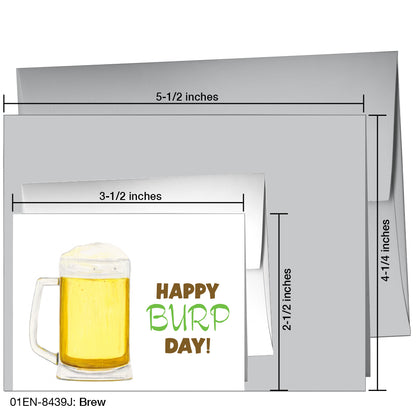 Brew, Greeting Card (8439J)