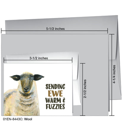 Wool, Greeting Card (8443C)