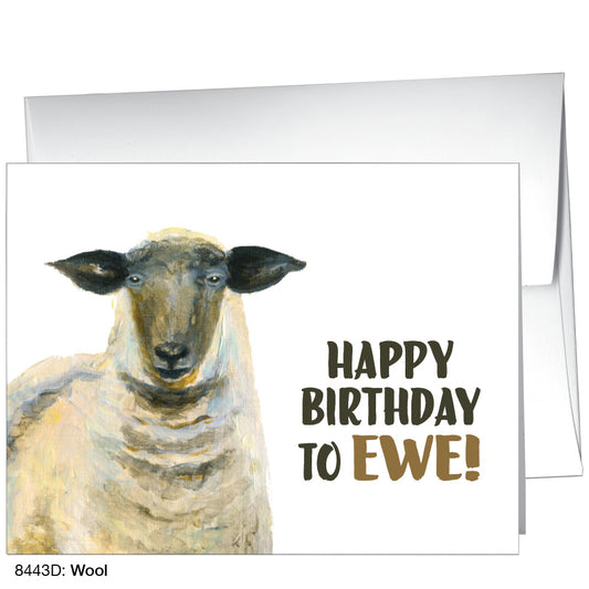 Wool, Greeting Card (8443D)