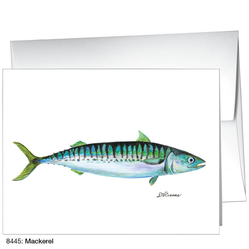 Mackerel, Greeting Card (8445)