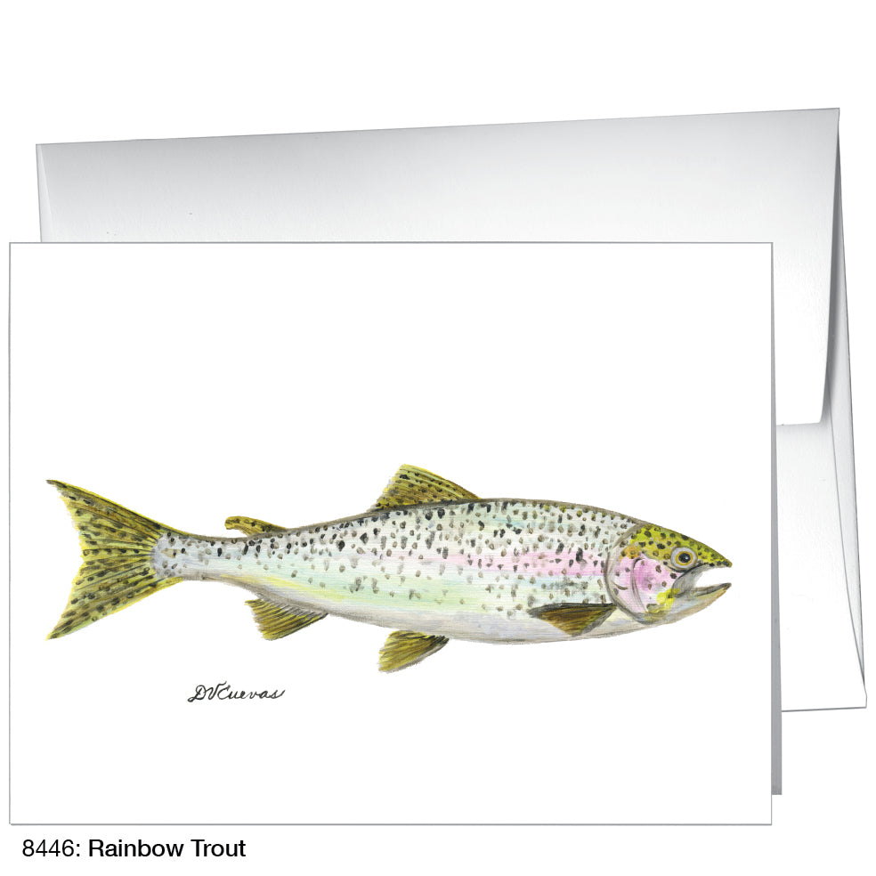 Rainbow Trout, Greeting Card (8446)