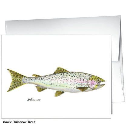 Rainbow Trout, Greeting Card (8446)