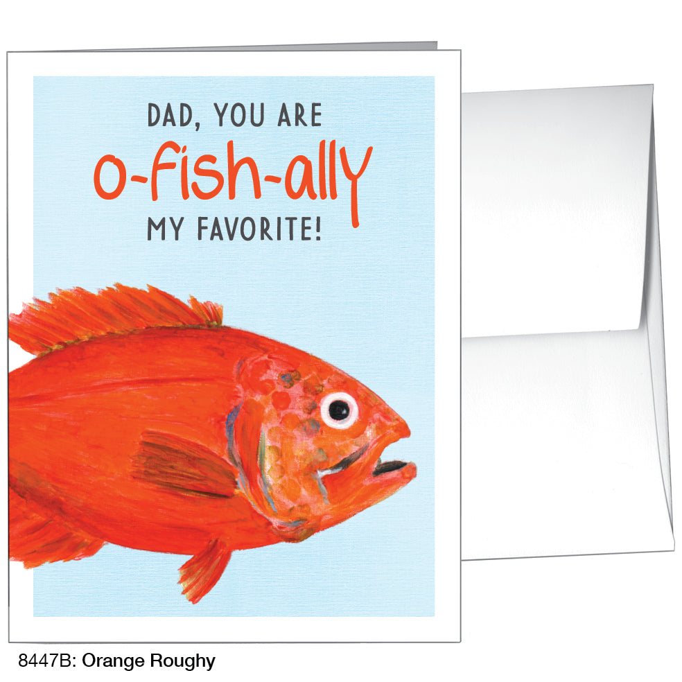 Orange Roughy, Greeting Card (8447B)