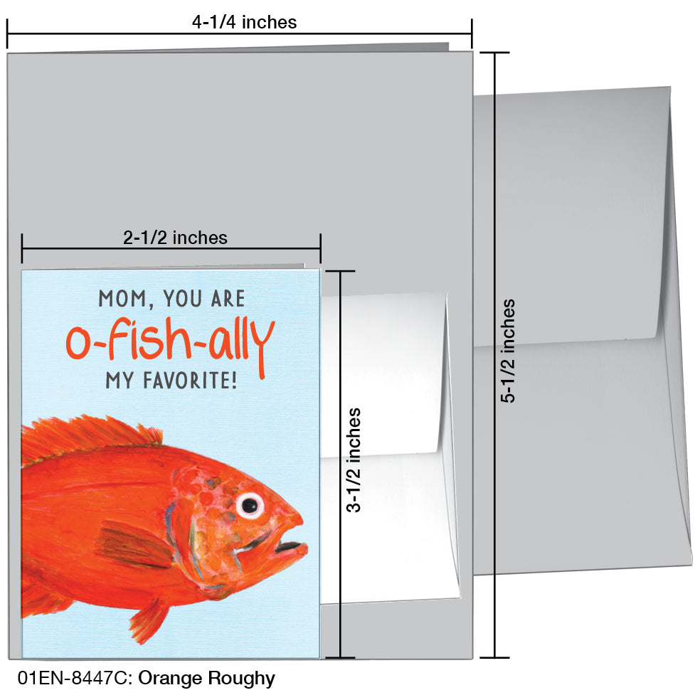 Orange Roughy, Greeting Card (8447C)