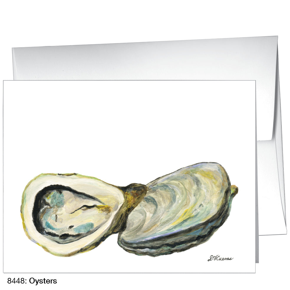 Oysters, Greeting Card (8448)