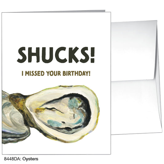 Oysters, Greeting Card (8448DA)