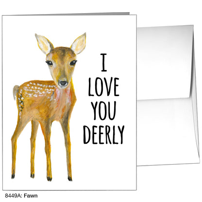 Fawn, Greeting Card (8449A)