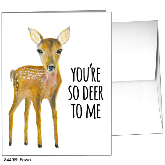 Fawn, Greeting Card (8449B)