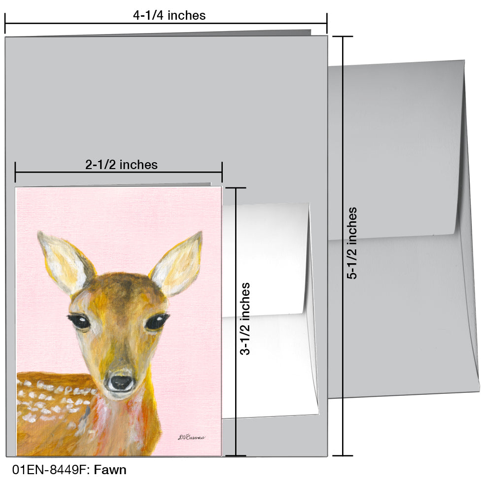 Fawn, Greeting Card (8449F)