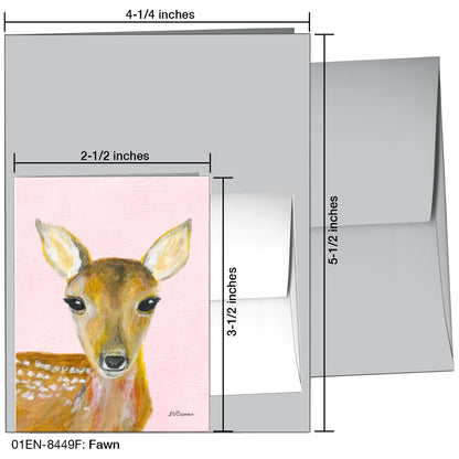 Fawn, Greeting Card (8449F)