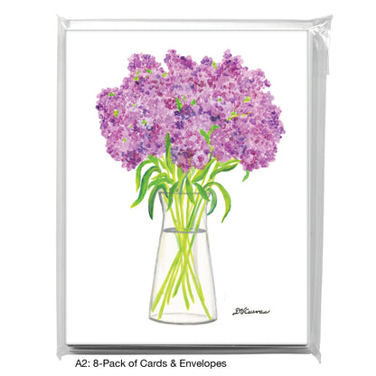 Plum Shades, Greeting Card (8450)