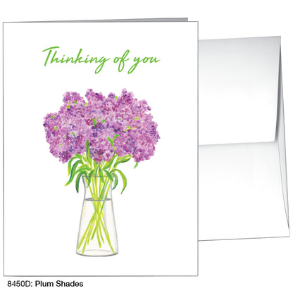 Plum Shades, Greeting Card (8450D)