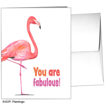 Flamingo, Greeting Card (8452P)