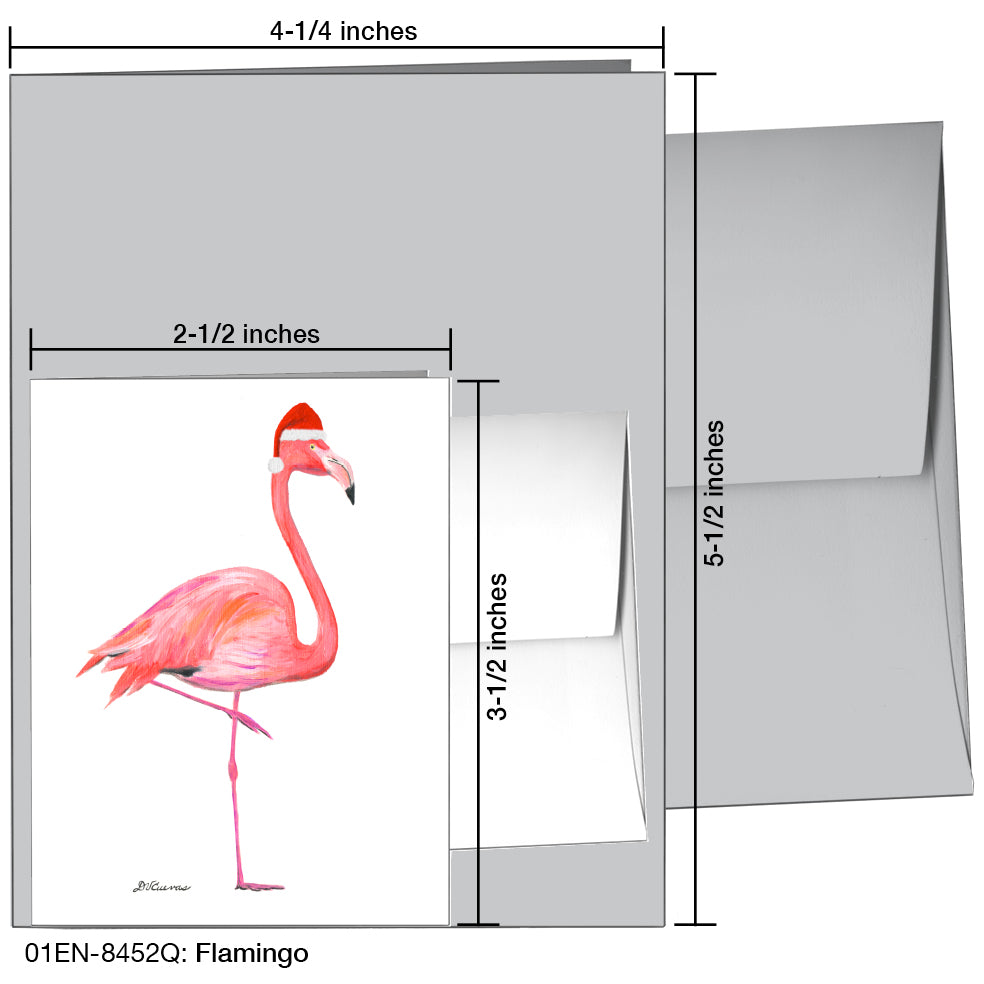 Flamingo, Greeting Card (8452Q)