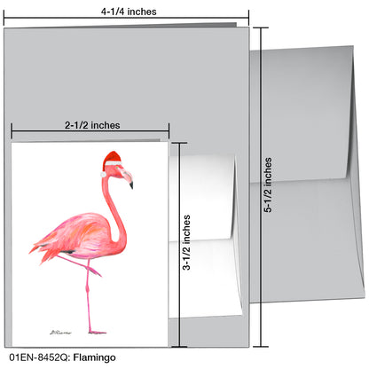 Flamingo, Greeting Card (8452Q)