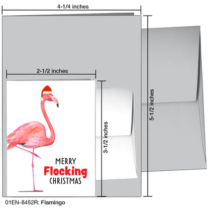 Flamingo, Greeting Card (8452R)