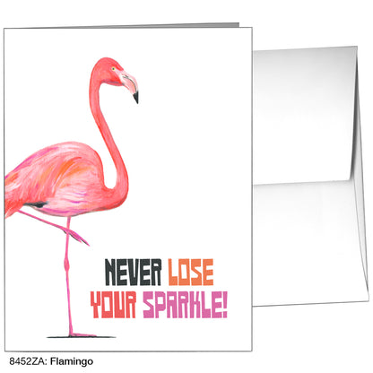 Flamingo, Greeting Card (8452ZA)