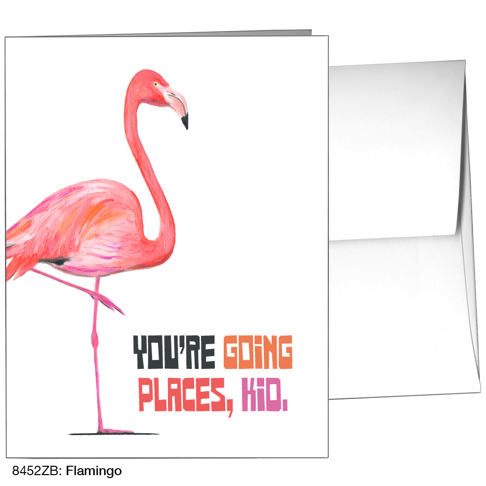 Flamingo, Greeting Card (8452ZB)