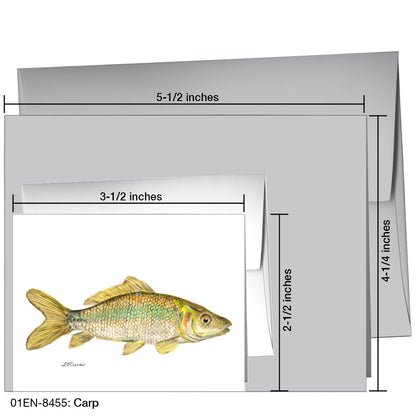 Carp, Greeting Card (8455)