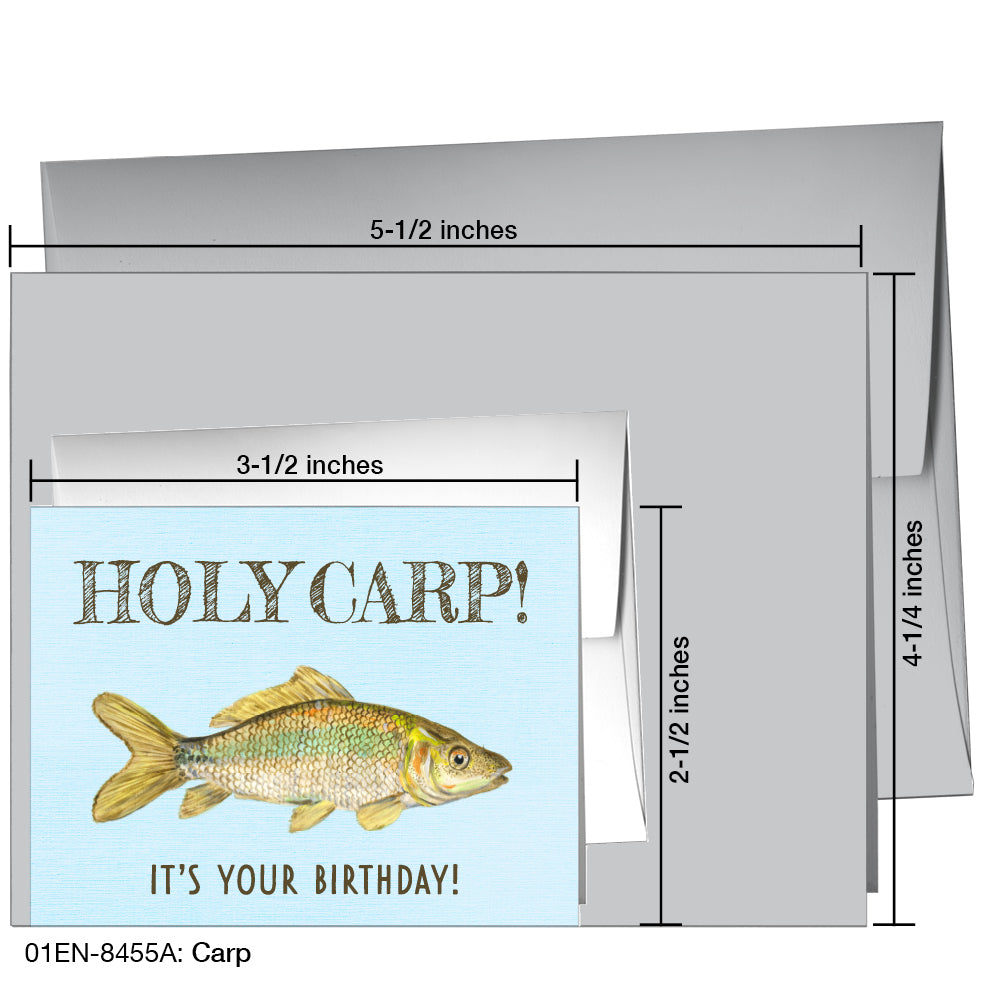 Carp, Greeting Card (8455A)