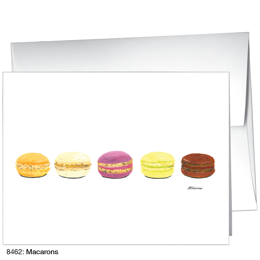 Macarons, Greeting Card (8462)