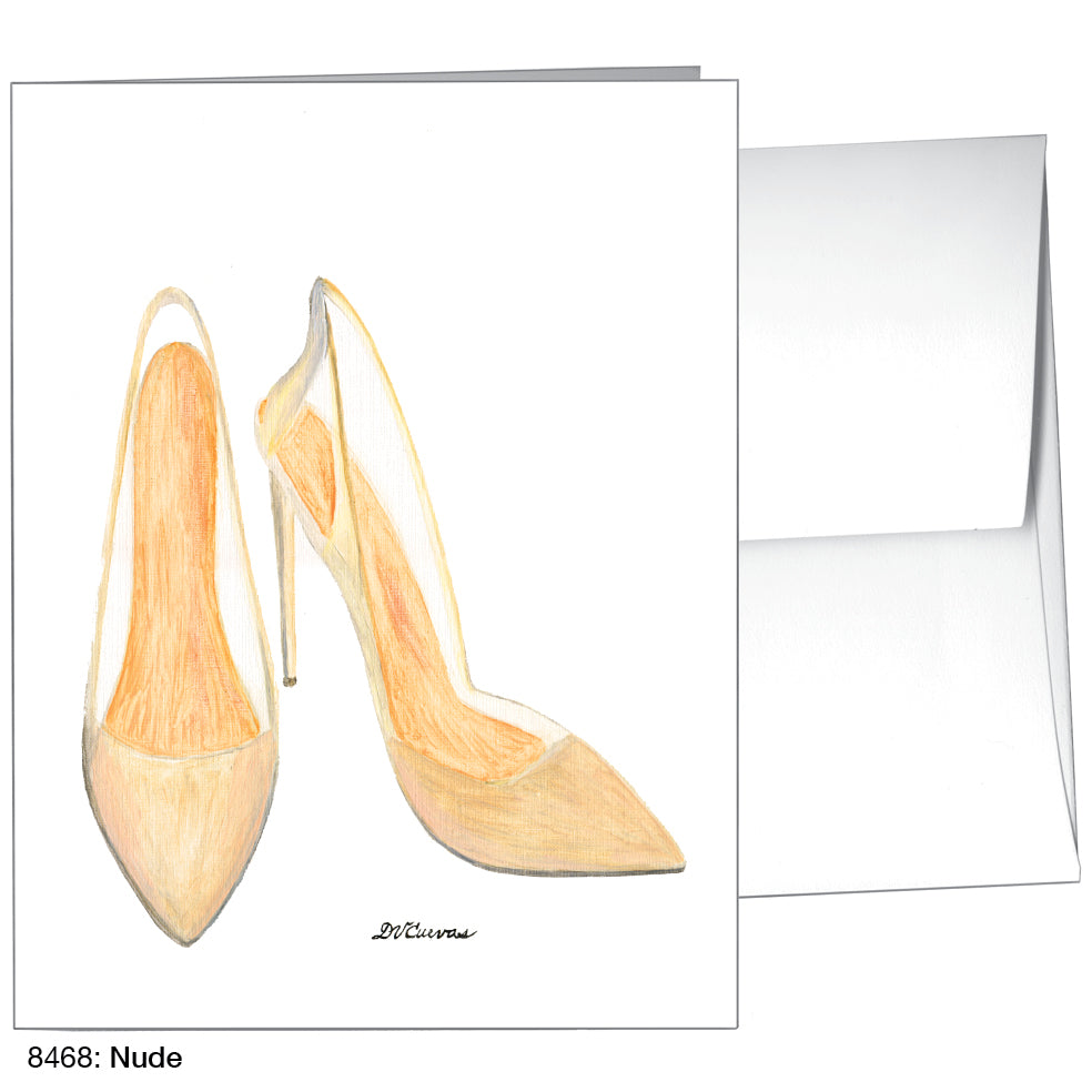 Nude Heel, Greeting Card (8468)