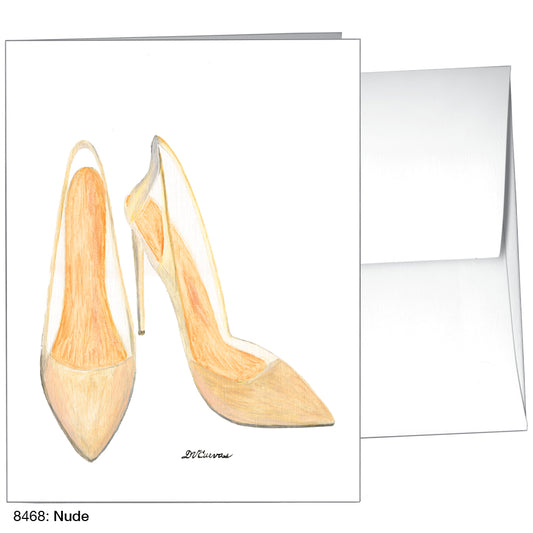 Nude Heel, Greeting Card (8468)