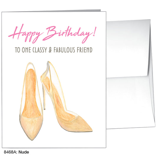 Nude Heel, Greeting Card (8468A)