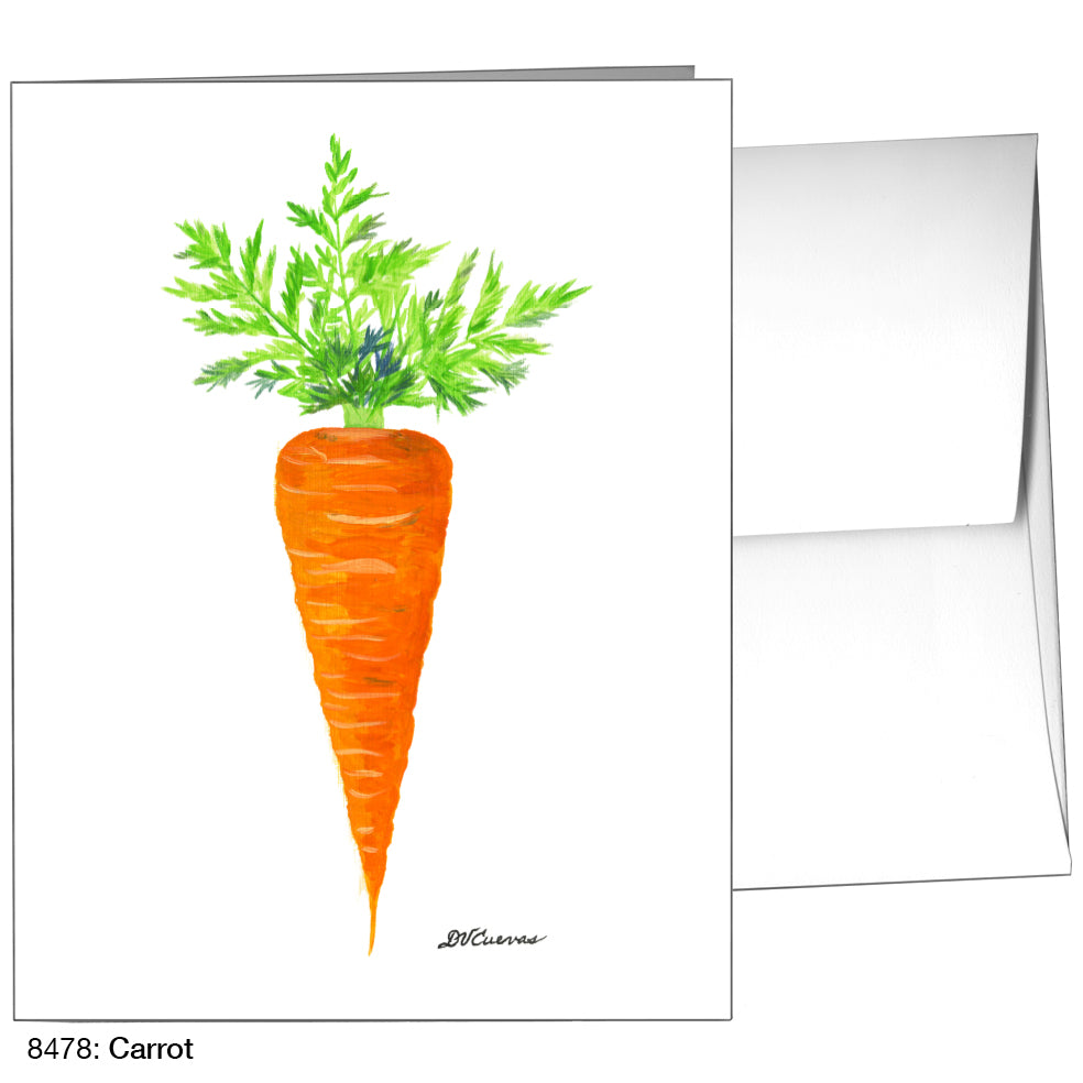 Carrot, Greeting Card (8478)