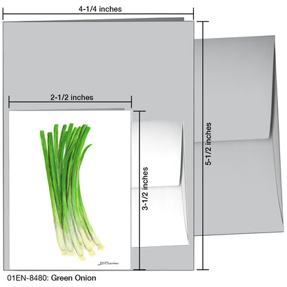 Green Onion, Greeting Card (8480)