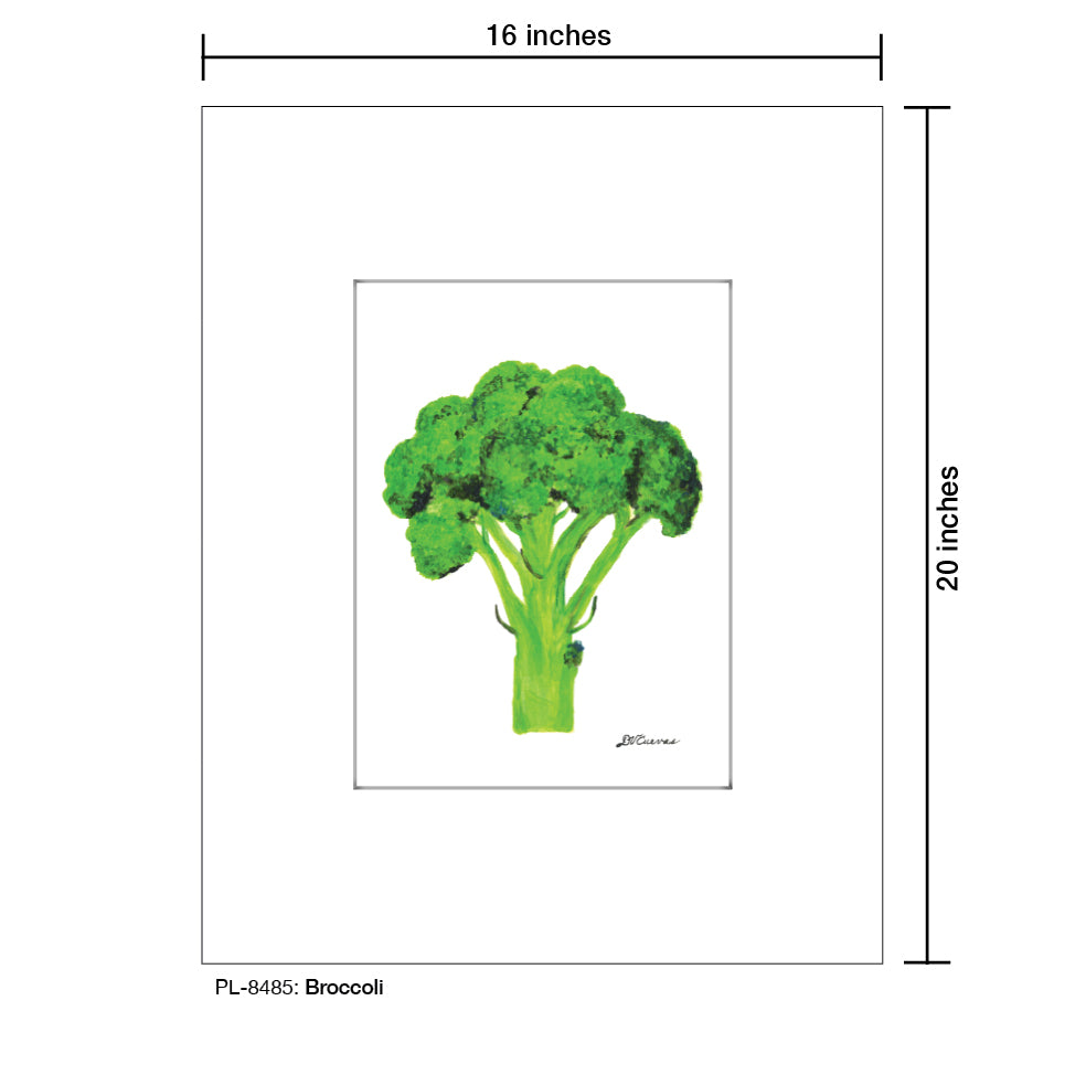 Broccoli, Print (#8485)