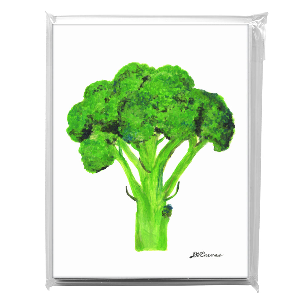 Broccoli, Greeting Card (8485)