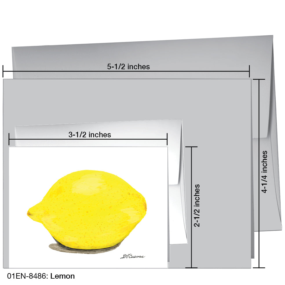 Lemon, Greeting Card (8486)