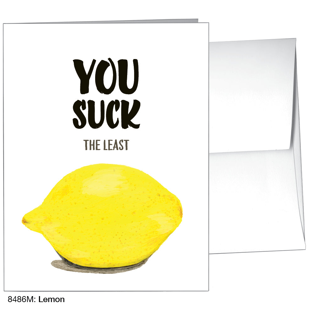 Lemon, Greeting Card (8486M)