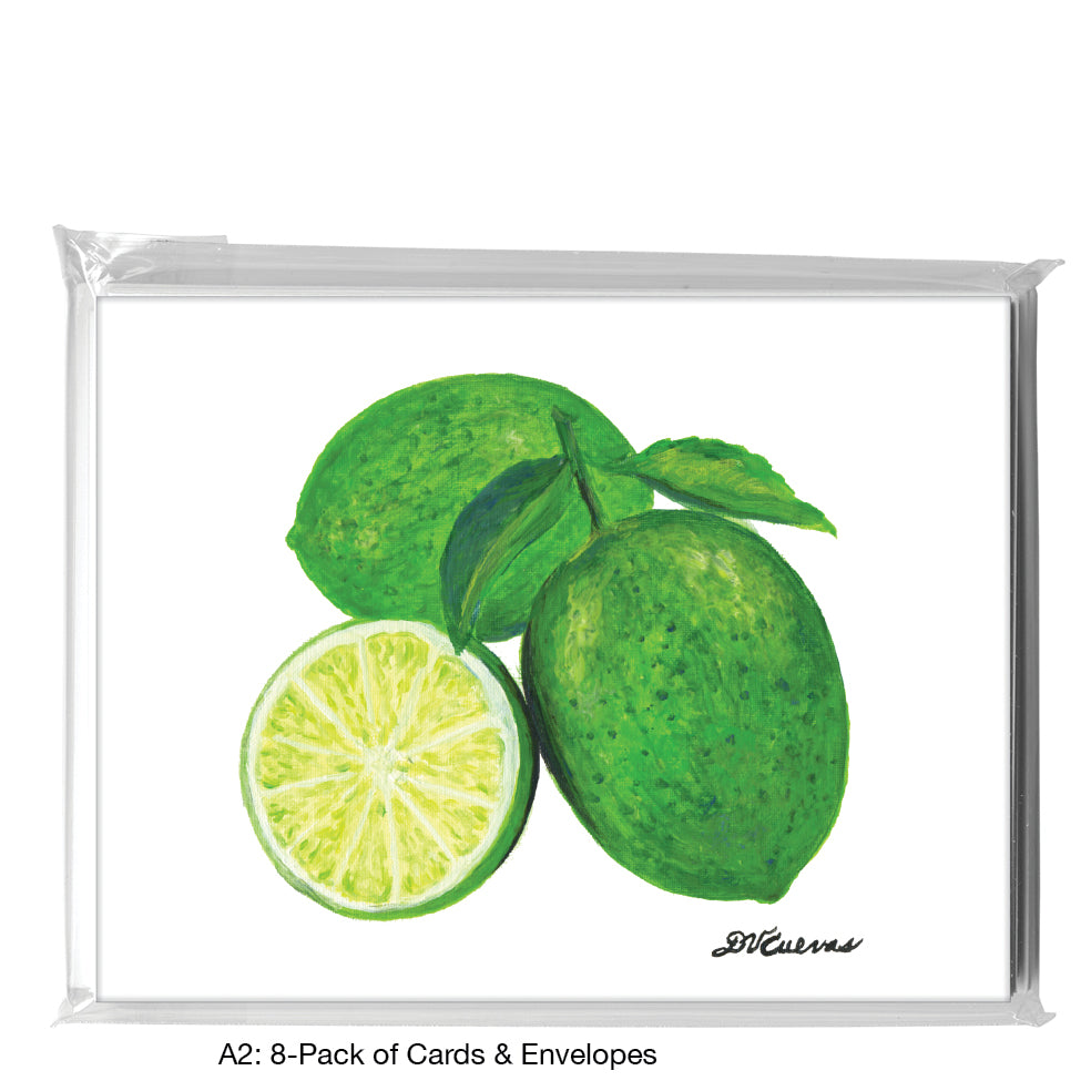 Limes, Greeting Card (8493)